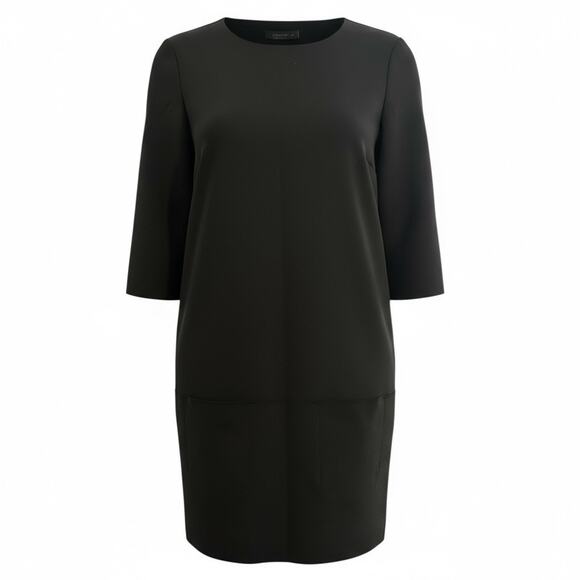 The Row Marina Scuba Dress Black US XS Front Pockets - Picture 12 of 12
